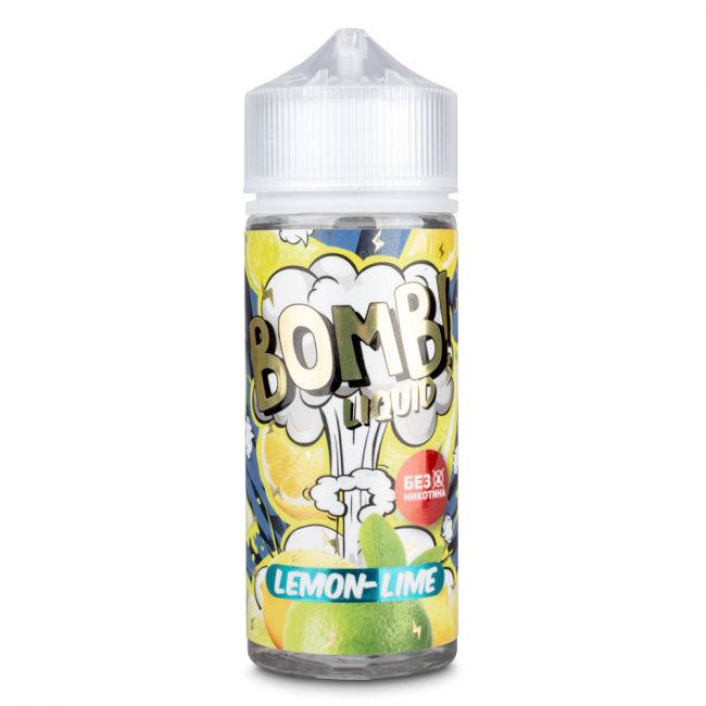 BOMB! Liquid Lemon-Lime 0mg 120ml + никобустер