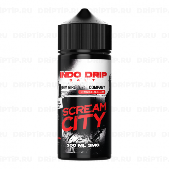 Жидкость Indo Drip - Scream City Жидкость Indo Drip - Scream City