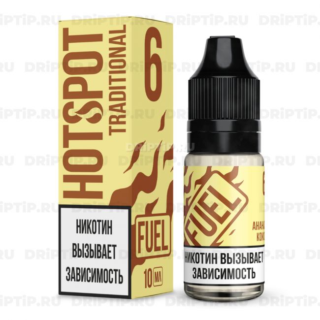 Жидкость Hotspot Traditional - Ананас Кокос Жидкость Hotspot Traditional - Ананас Кокос