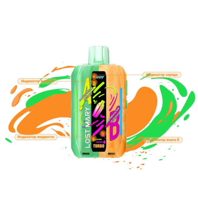 Lost Mary Mixer+ 25000 - Яблочные леденцы