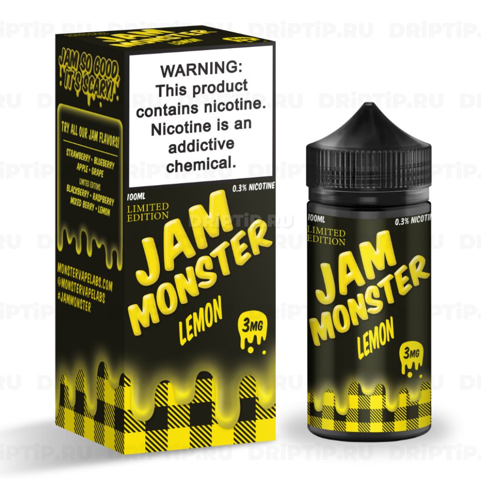 Жидкость Jam Monster - Lemon 