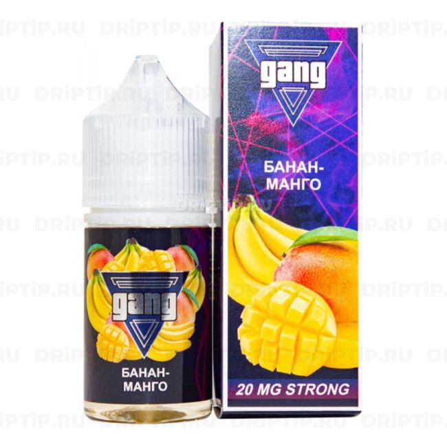 Жидкость Gang Salt - Банан Манго 