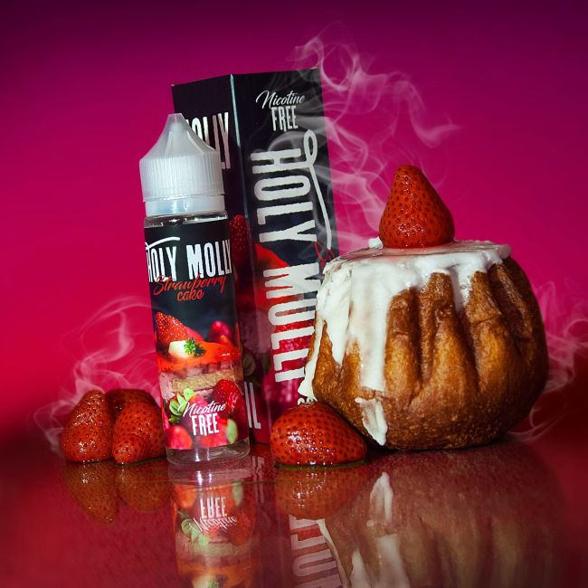 AVALON HOLLY MOLLY Strawberry cake 0mg,60ml