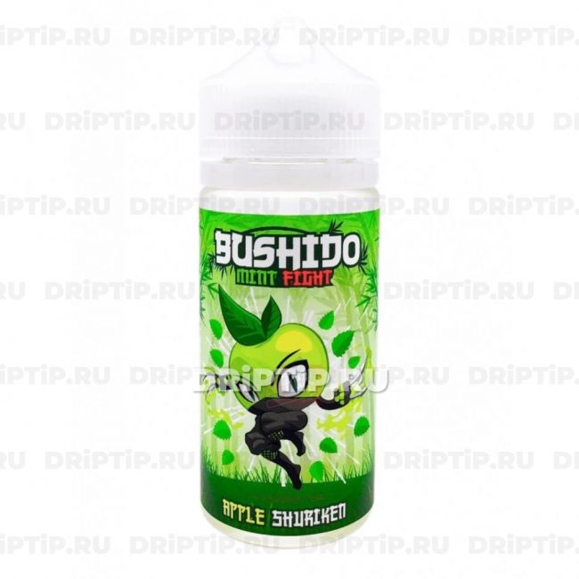 Жидкость Bushido Mint Fight - Apple Shuriken Жидкость Bushido Mint Fight - Apple Shuriken