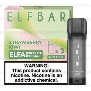 Картридж Elf Bar Elfa - Клубника Киви / 2шт