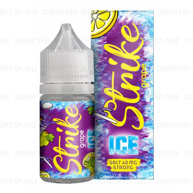 Жидкость Strike Salt - Ice Grape 