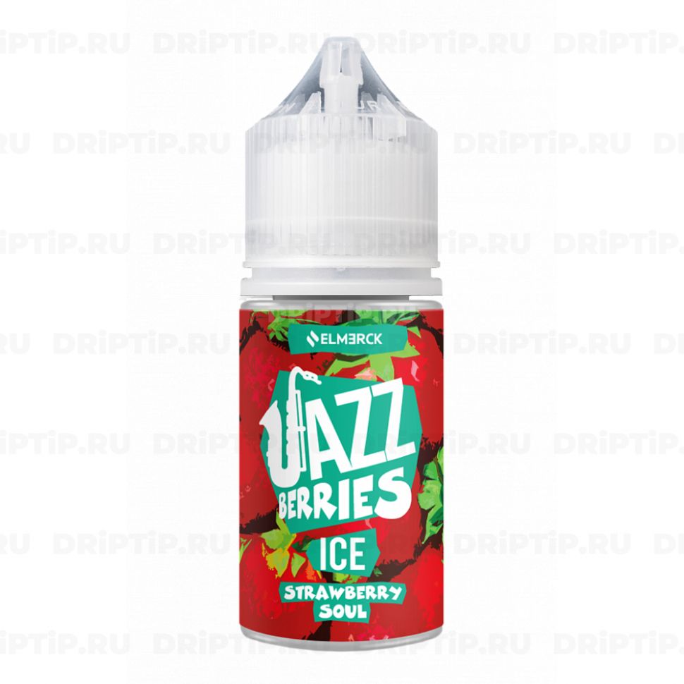 Жидкость Jazz Berries Ice Salt - Strawberry Soul Срок годности до 12.2024