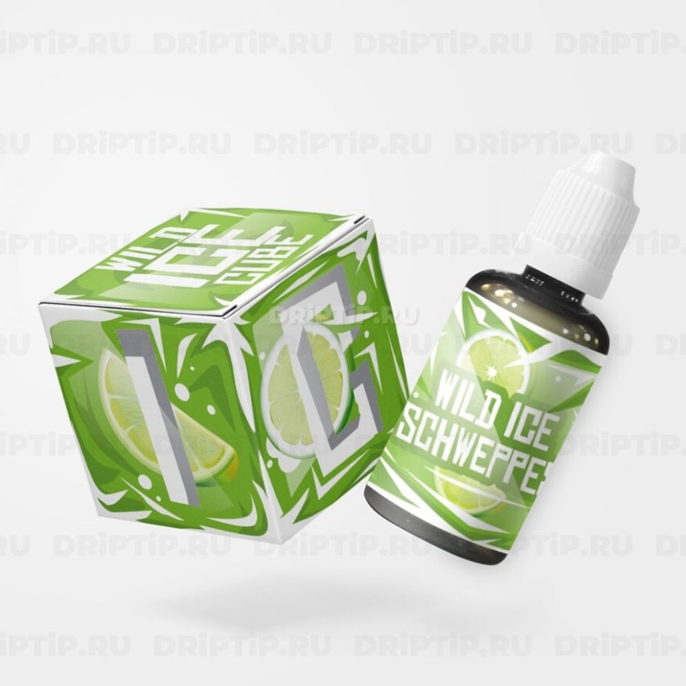 Жидкость Wild Ice Cube Salt - Lime Schweppes