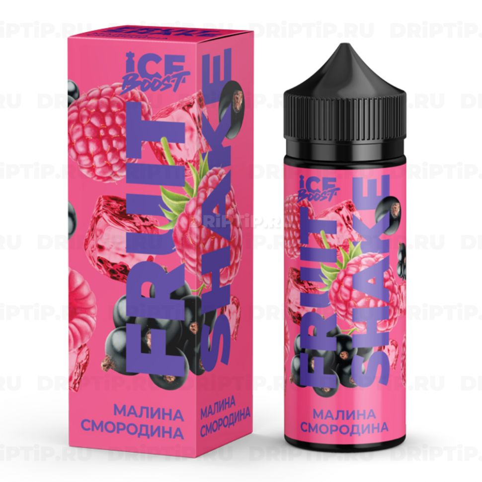 Жидкость Fruit Shake Ice Boost - Малина-Смородина