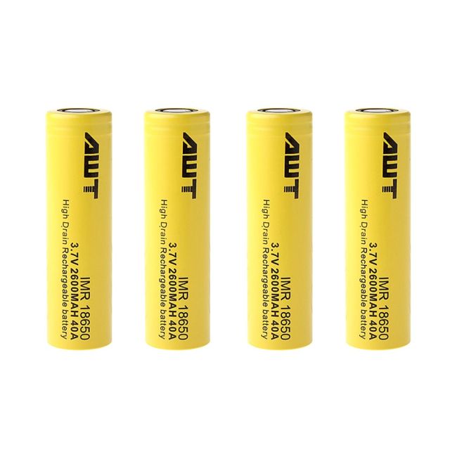 Аккумулятор AWT IMR 18650 40A 2600mah