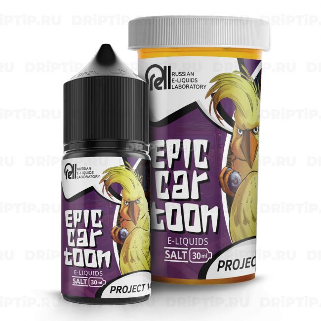 Жидкость Epic Cartoon Salt - Project 14 Жидкость Epic Cartoon Salt - Project 14