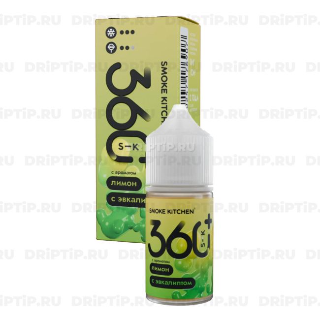 Жидкость SK 360 Salt - Лимон С Эвкалиптом 