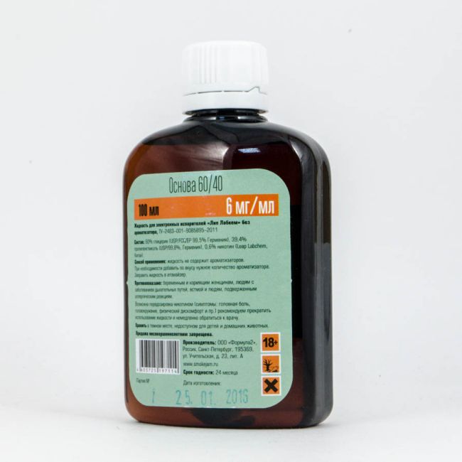 Основа Leap Labchem PG 40% / VG 60% 100мл