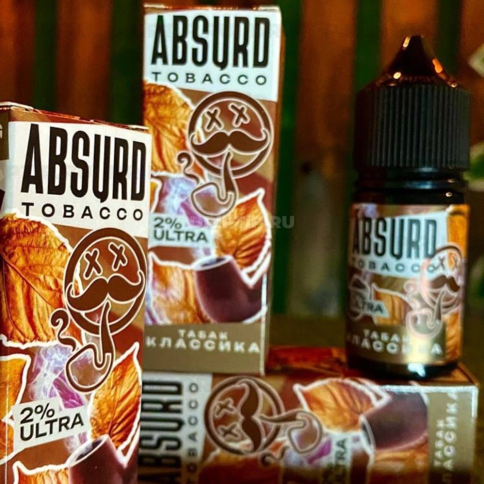 Жидкость Absurd Tobacco Salt - Табак Вишня