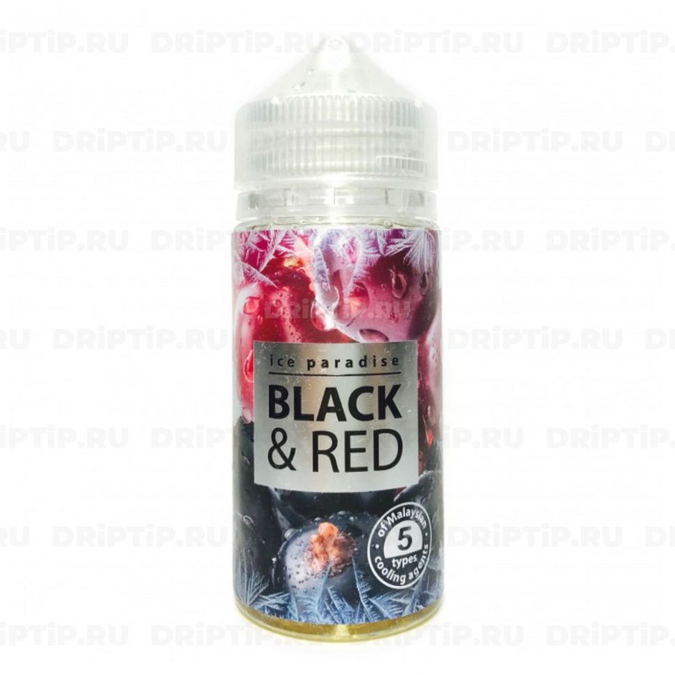Жидкость Ice Paradise - Black & Red 3mg 100ml 