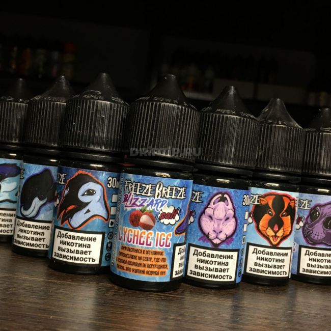 Freeze Breeze Blizzard Salt - Strawberry Ice