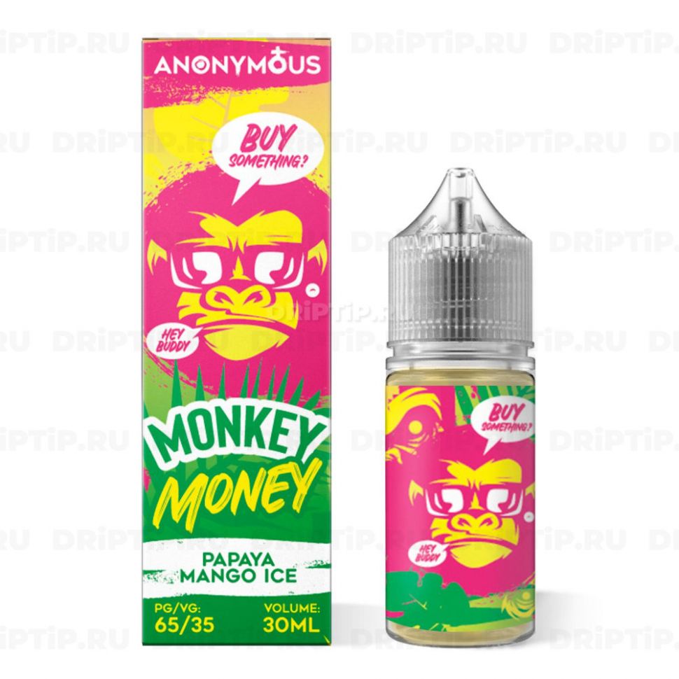 Жидкость Anonymous Salt - Monkey Money