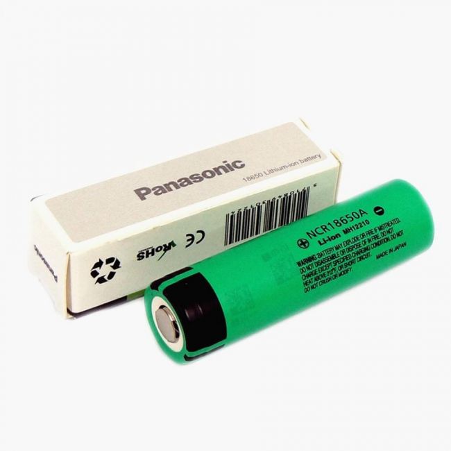 Аккумулятор Panasonic NCR 18650A (3100mah), незащищенный