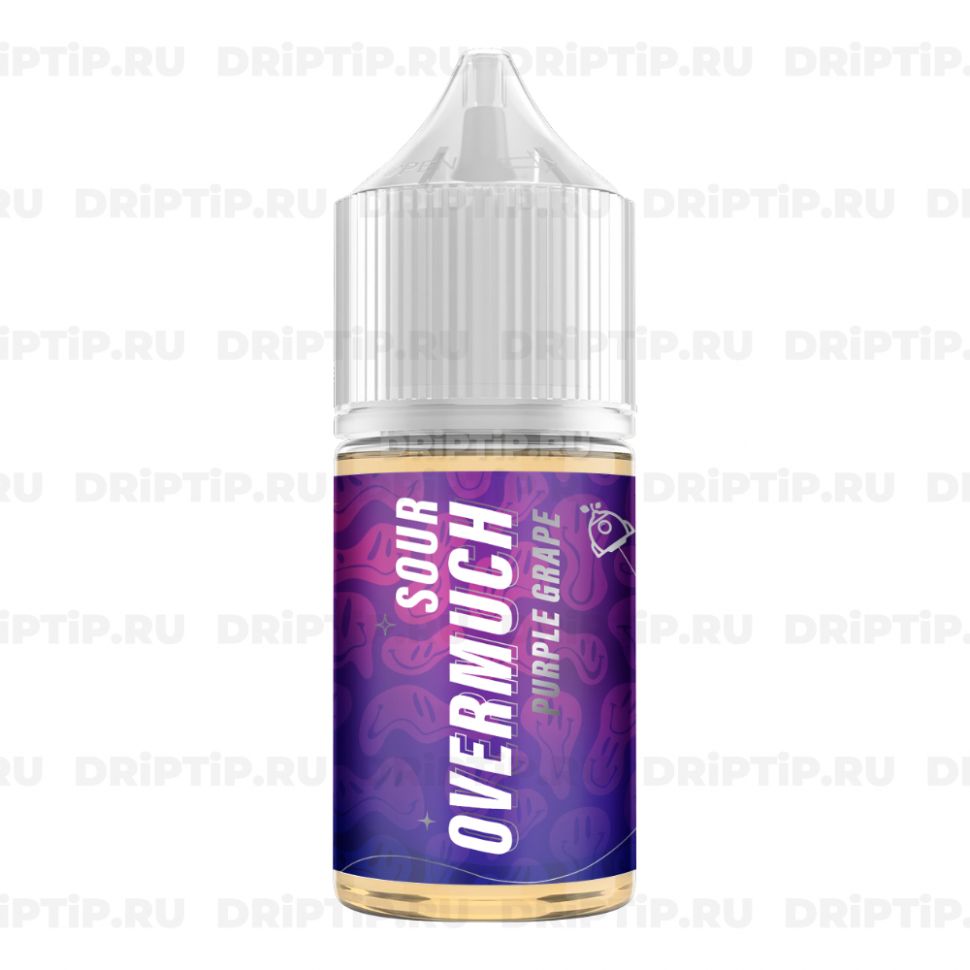 Жидкость Overmuch Sour Salt - Purple Grape