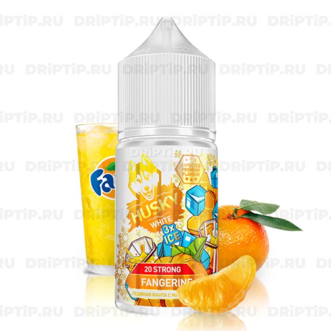 Жидкость Husky Import White 3xICE Salt - Fangerine 