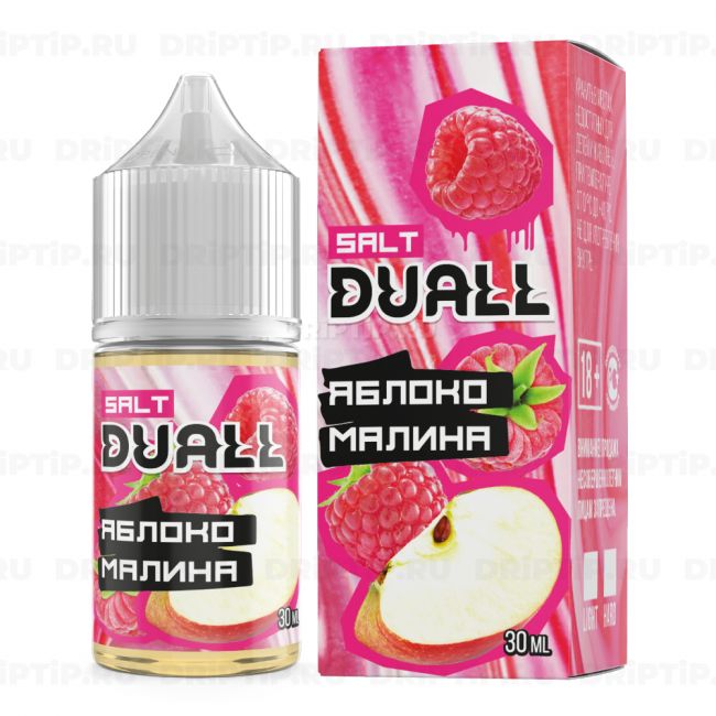 Жидкость Duall Salt - Яблоко Малина Жидкость Duall Salt - Яблоко Малина
