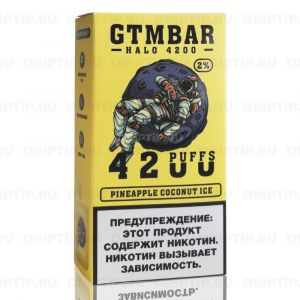 Gtm Bar Halo 4200 - Pineapple Coconut Ice