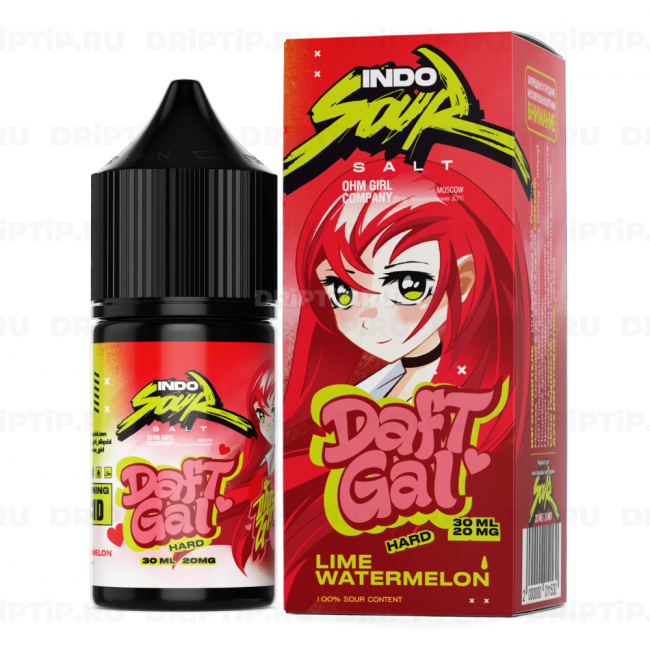Жидкость Indo Sour Salt - Daft Gal Жидкость Indo Sour Salt - Daft Gal