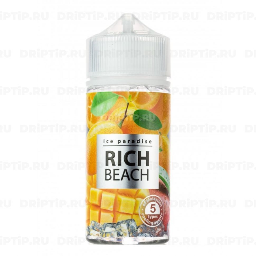 Жидкость Ice Paradise - Rich Beach 3mg 100ml (no menthol)