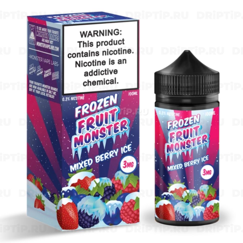 Жидкость Frozen Fruit Monster - Mixed Berry Ice