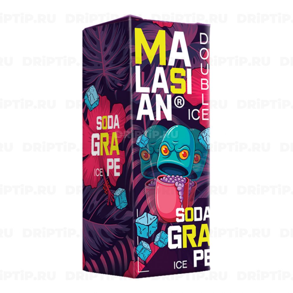Жидкость Blast Malaysian Double Ice Salt - Ice Soda Grape