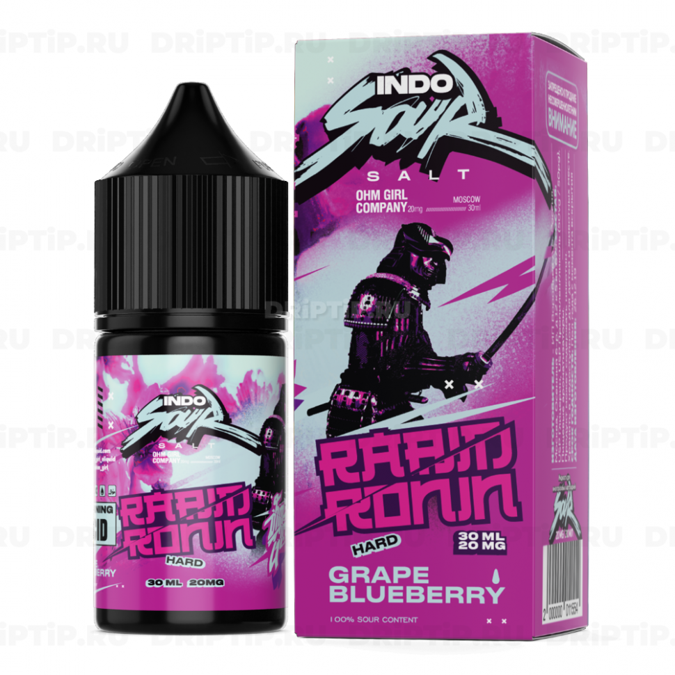 Жидкость Indo Sour Salt - Rabid Ronin