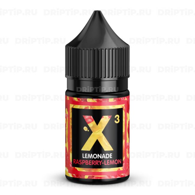 Жидкость X-3 Lemonade Salt - Raspberry Lemon 