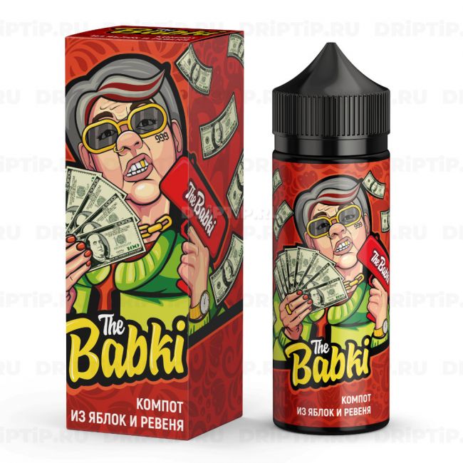 Жидкость The Babki - Компот Из Яблок И Ревеня 