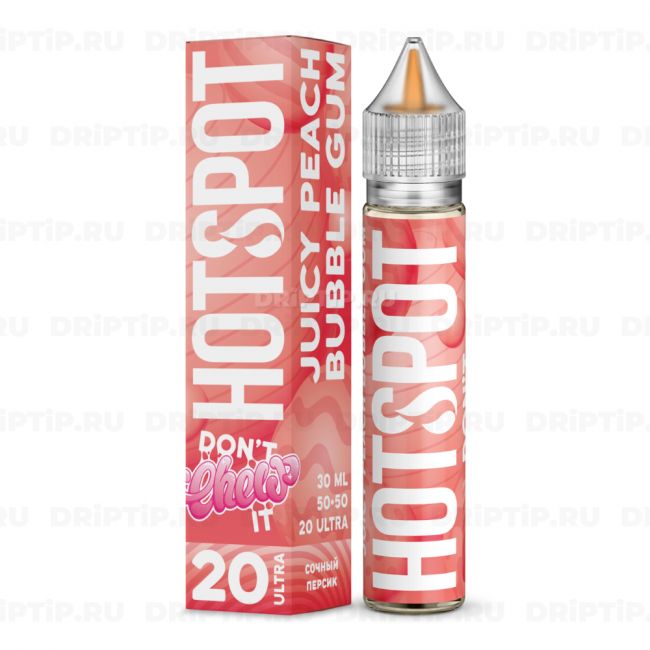 Жидкость Hotspot Don't Chew It Salt - Жвачка Персик Жидкость Hotspot Don't Chew It Salt - Жвачка Персик