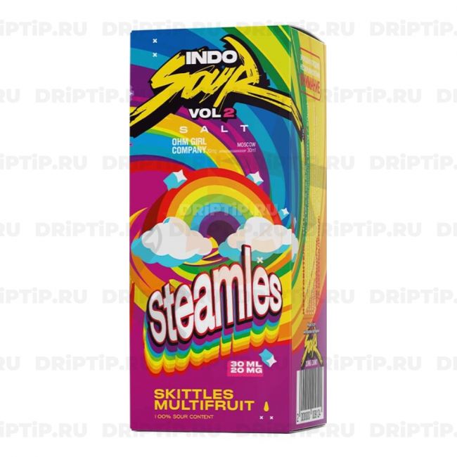 Жидкость Indo Sour Vol 2 Salt - Steamles 