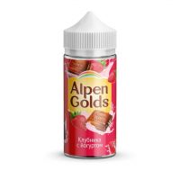 ALPEN GOLDS Мол. шоколад с клубникой и йогуртом 3mg 100ml