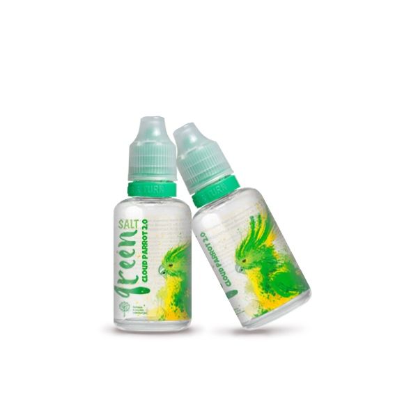 Жидкость Cloud Parrot 2.0 Salt - Green 25 мг Жидкость Cloud Parrot 2.0 Salt - Green 25 мг