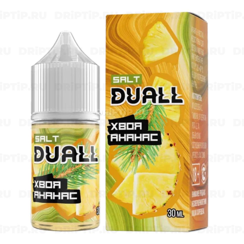 Жидкость Duall Salt - Хвоя Ананас