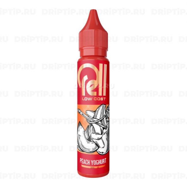 Жидкость Rell Low Cost Salt - Peach Yoghurt 