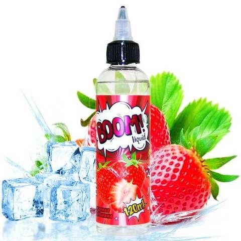 Boom! Ледяная клубника 3 mg, 120 ml Boom! Ледяная клубника 3 mg, 120 ml