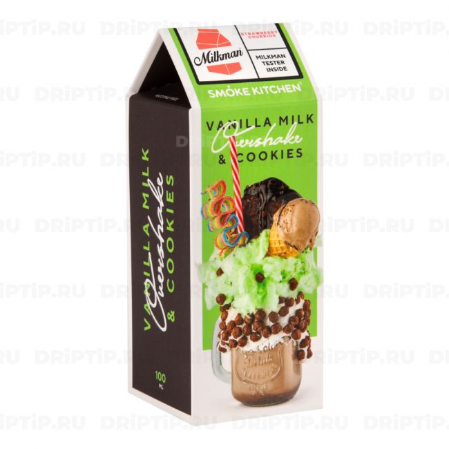 Жидкость Overshake - Vanilla Milk & Cookies Жидкость Overshake - Vanilla Milk & Cookies