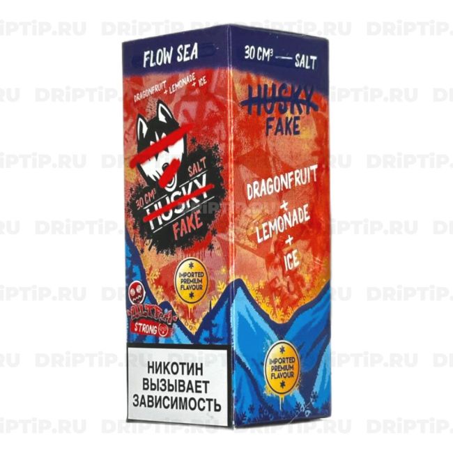 Жидкость Husky Import Fake Salt - Flow Sea 