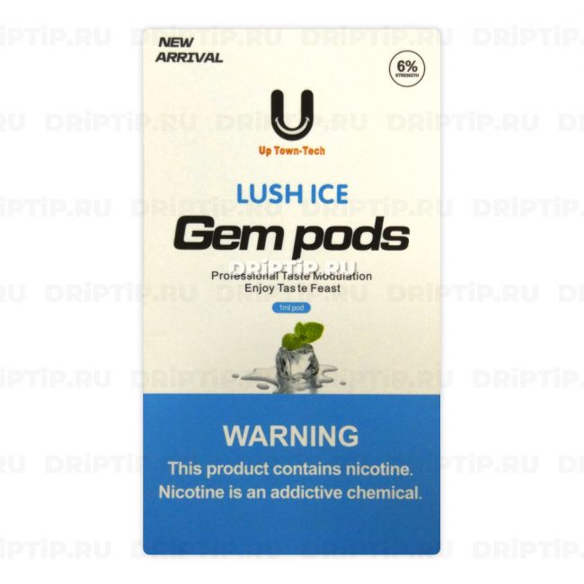 Gem Pods for Juul - Мята со льдом (Lush Ice) Gem Pods for Juul - Мята со льдом (Lush Ice)