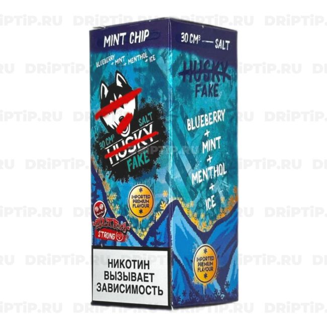 Жидкость Husky Import Fake Salt - Mint Chip 