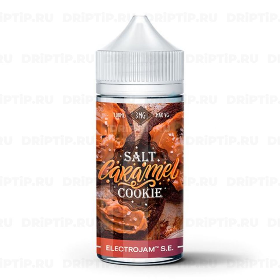 Жидкость Electro Jam - Salt Caramel Cookie 