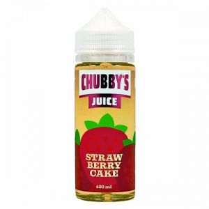 Chubby's Juice Strawberry Cake 3mg 120ml Chubby's Juice Strawberry Cake 3mg 120ml