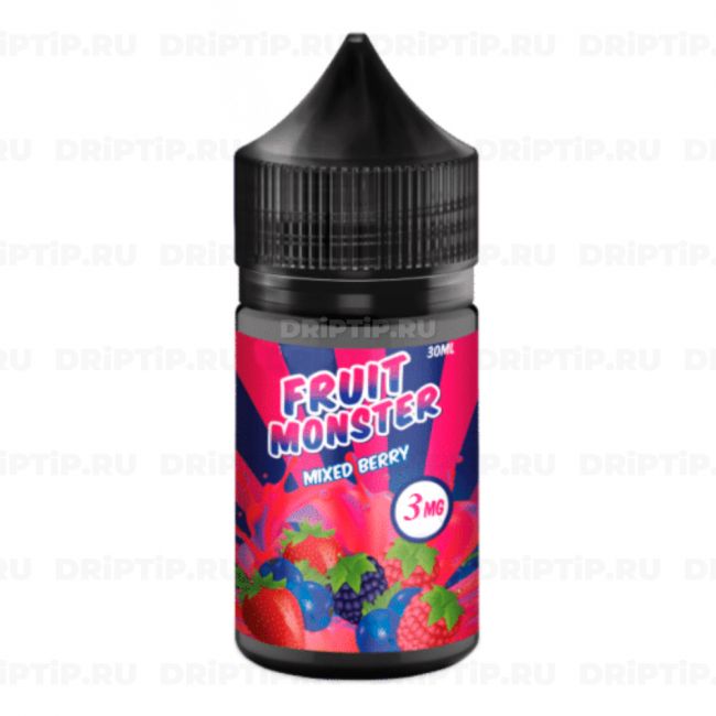 Жидкость Fruit Monster - Mixed Berry 30ml Жидкость Fruit Monster - Mixed Berry 30ml