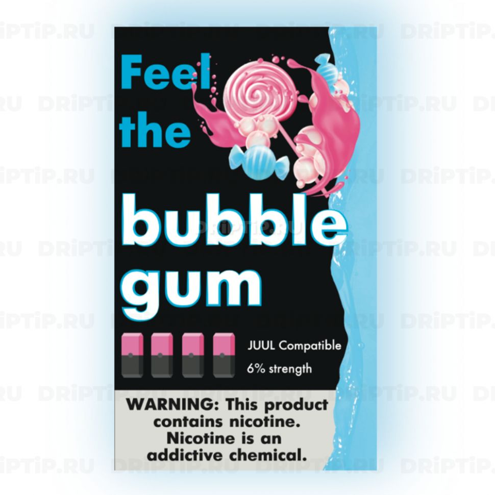 Feel The Flavor For Juul - Bubble Gum