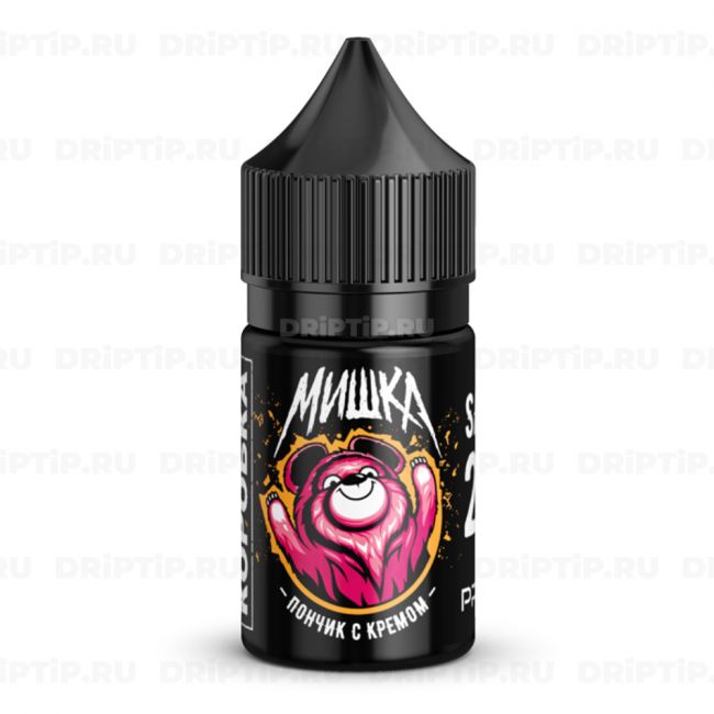 Жидкость Мишка Salt - Пончик с кремом Жидкость Мишка Salt - Пончик с кремом