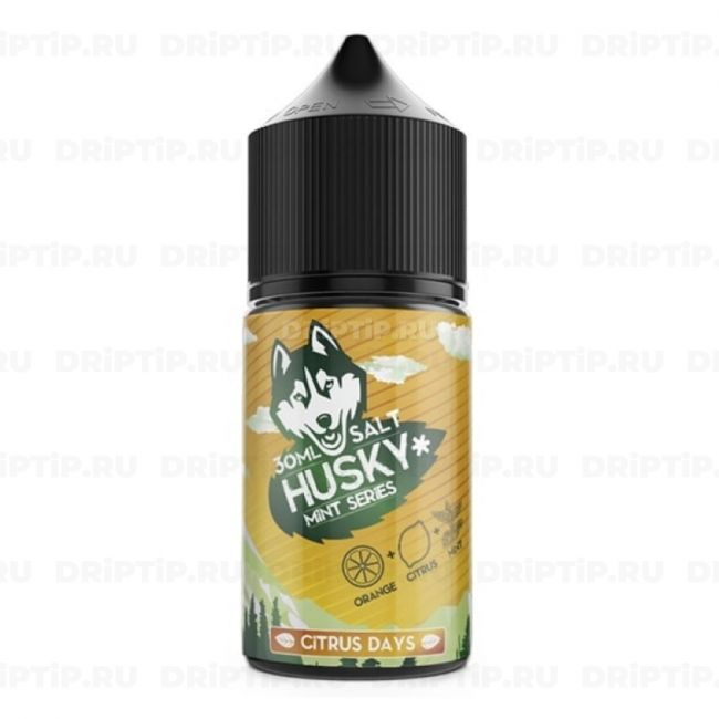 Жидкость Husky Mint Series Salt - Citrus Days Жидкость Husky Mint Series Salt - Citrus Days
